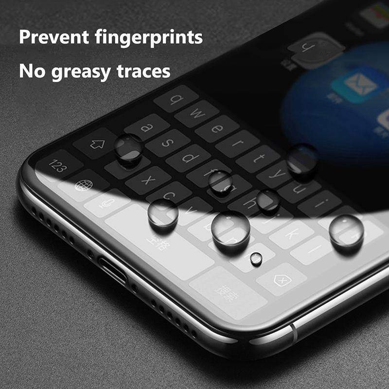 Elephant Cartoon-Muster Displayschutzfolie Gehärteter Glas - meinefotohandyhuelle