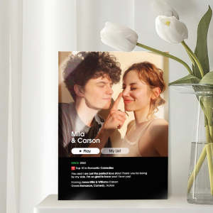 Jubiläumsgeschenk Custom Movie Poster für sie