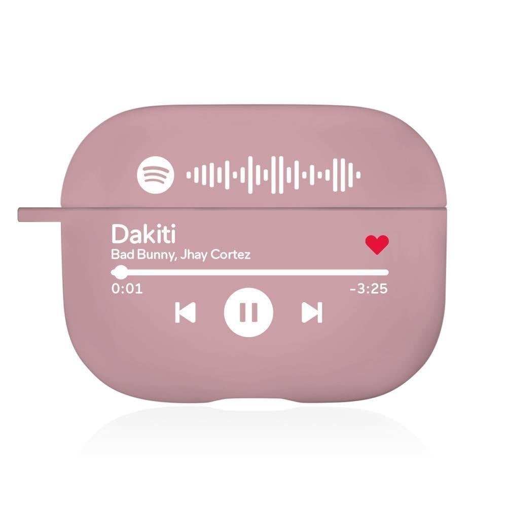 Father's Day Gift - Scannable Spotify Code Airpods Case Engraved Custom Music Song Airpods Case - myspotifyplaque