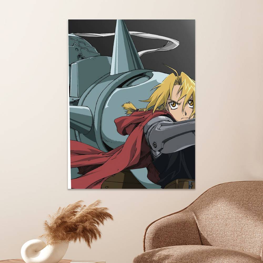 Fullmetal Alchemist Round Wall Clock Home Decor Wall Clock Gift for Fullmetal  Alchemist Fans