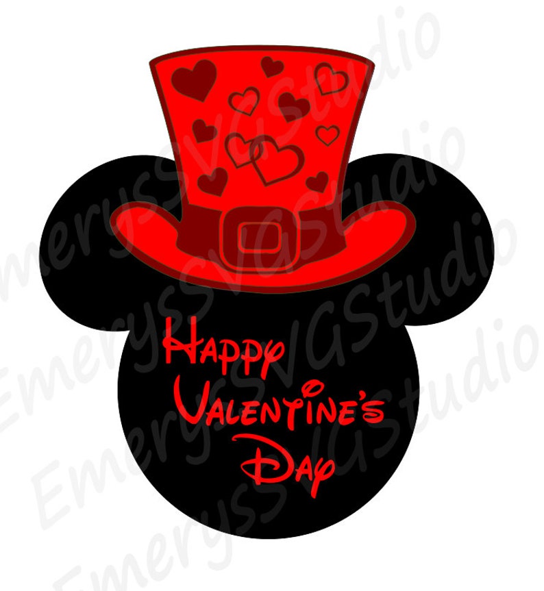 Disney Valentines Day Svg