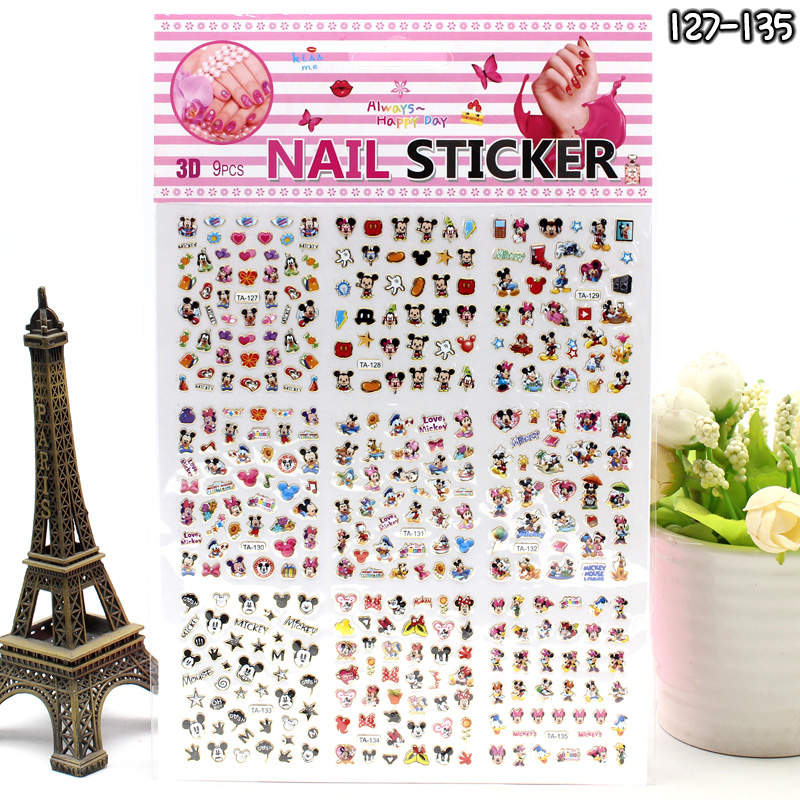 Dress Up Your Nail With our Children's Nail Stickers