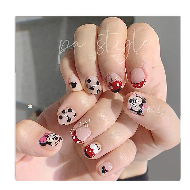 Dress Up Your Nail With our Cute Mickey Nail Art Stickers