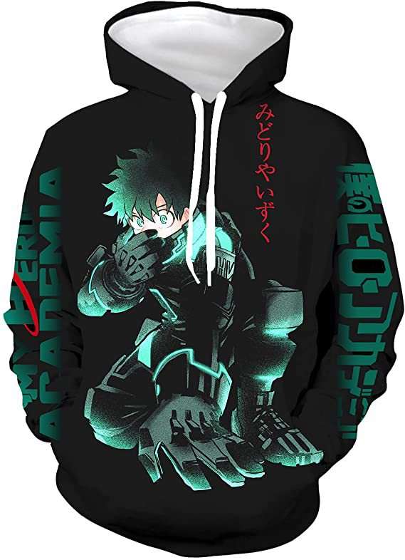 Hoodie my hero on sale academia