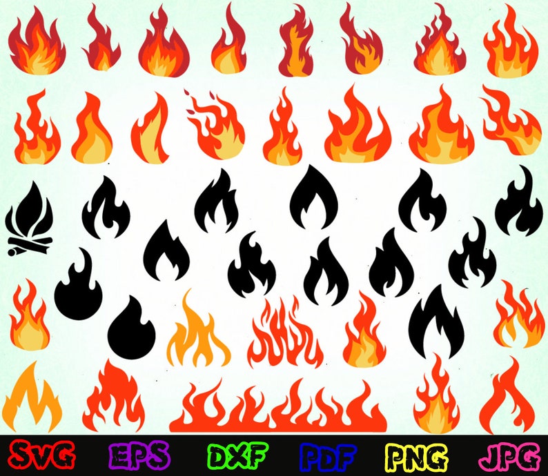 Flame Svg Icon, 42 Fire Svg Fire Flames Svg Misc Flames Svg | flamesvg ...