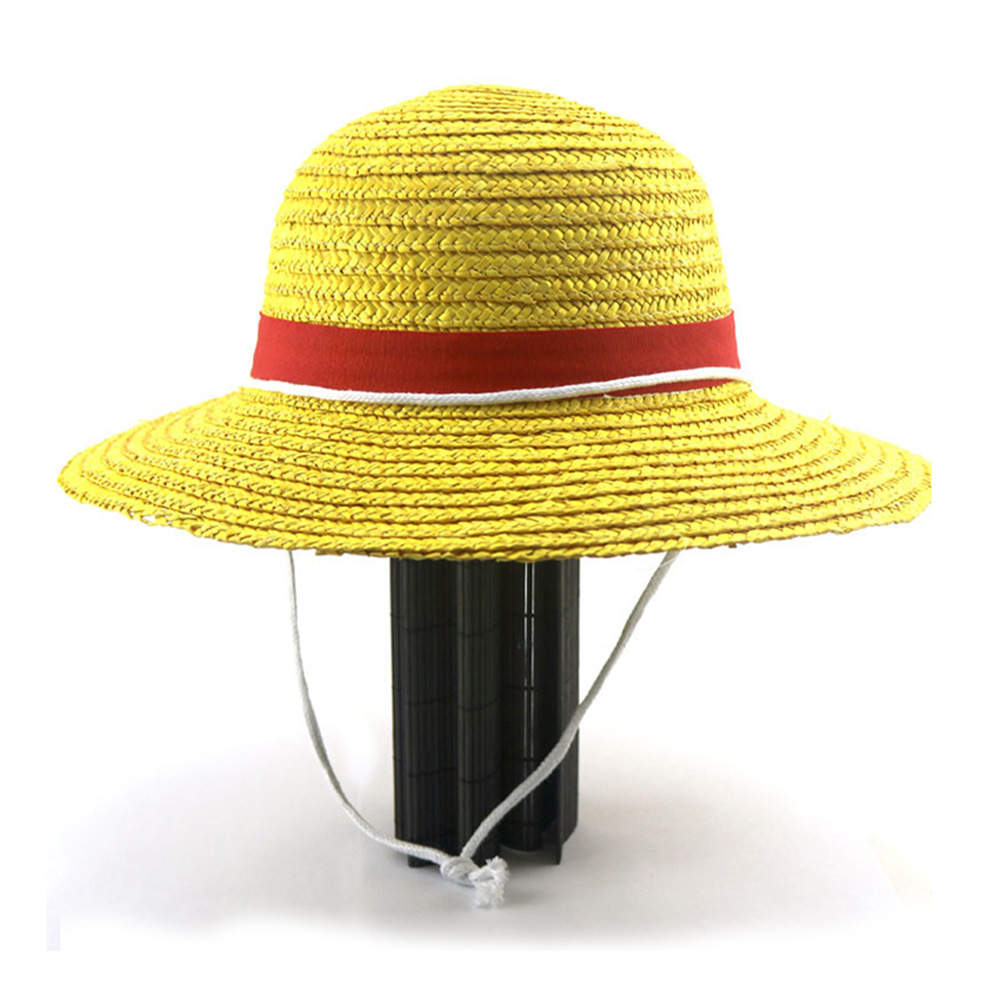 ONE PIECE Luffy Straw Hat K18 Yellow Gold Necklace U-TREASURE