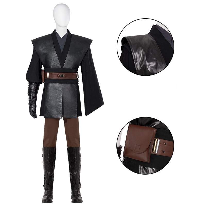 4 Piece Costume Jedi/star Wars/jedi Cosplay/jedi/star 