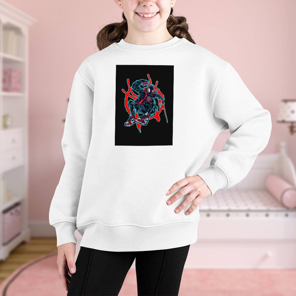 Miles morales sweatshirt clearance kids