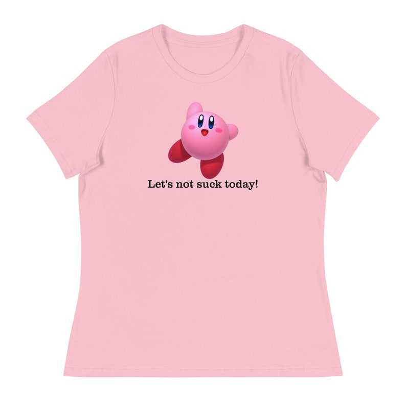 pink kirby shirt