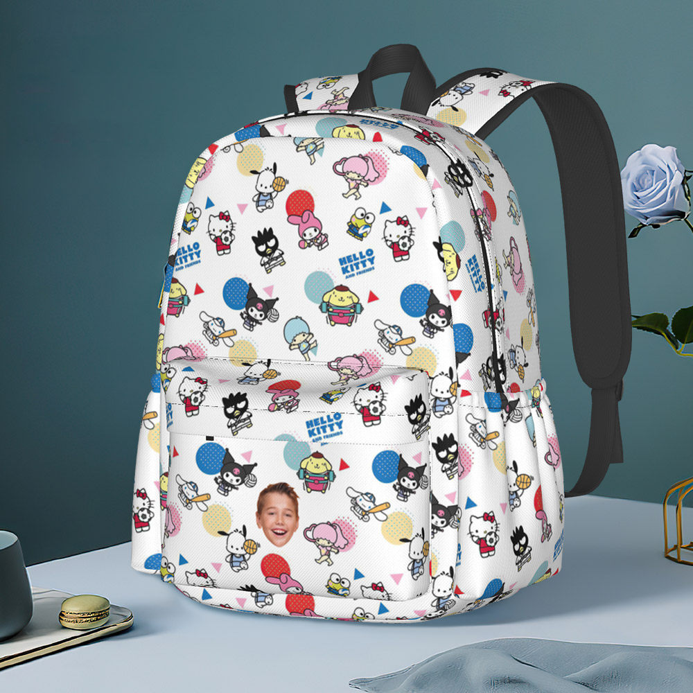 Donald Duck Backpack Aesthetic Book Bag for Kids with Pencil Pouch,  Shoulder Bag (3pcs/set) 