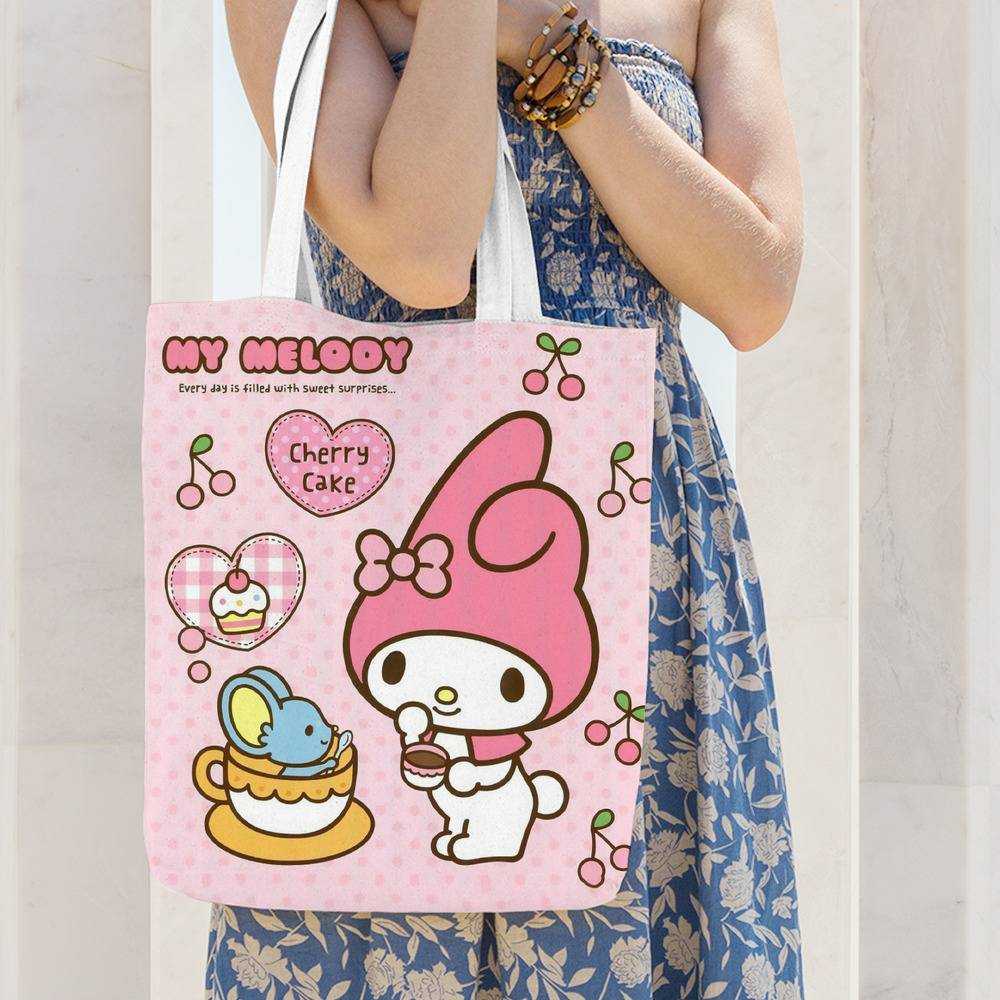 Sanrio Canvas Tote Bag My Melody Sanrio Tote Bag sanriobackpack