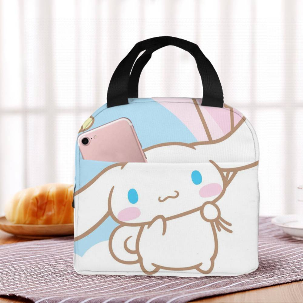 Cinnamoroll Insulated Lunch Bag Handbag Thermal Leakproof Insulated Lunch  Box