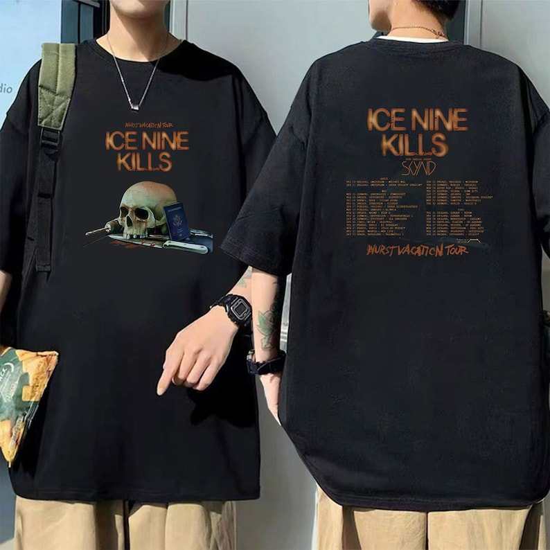 Ice Nine Kills Tour Concert 2023 Wurst Vacation Europea Shirt, Ice Nine Kills T-shirt, Ice Nine Kills T-shirts#1