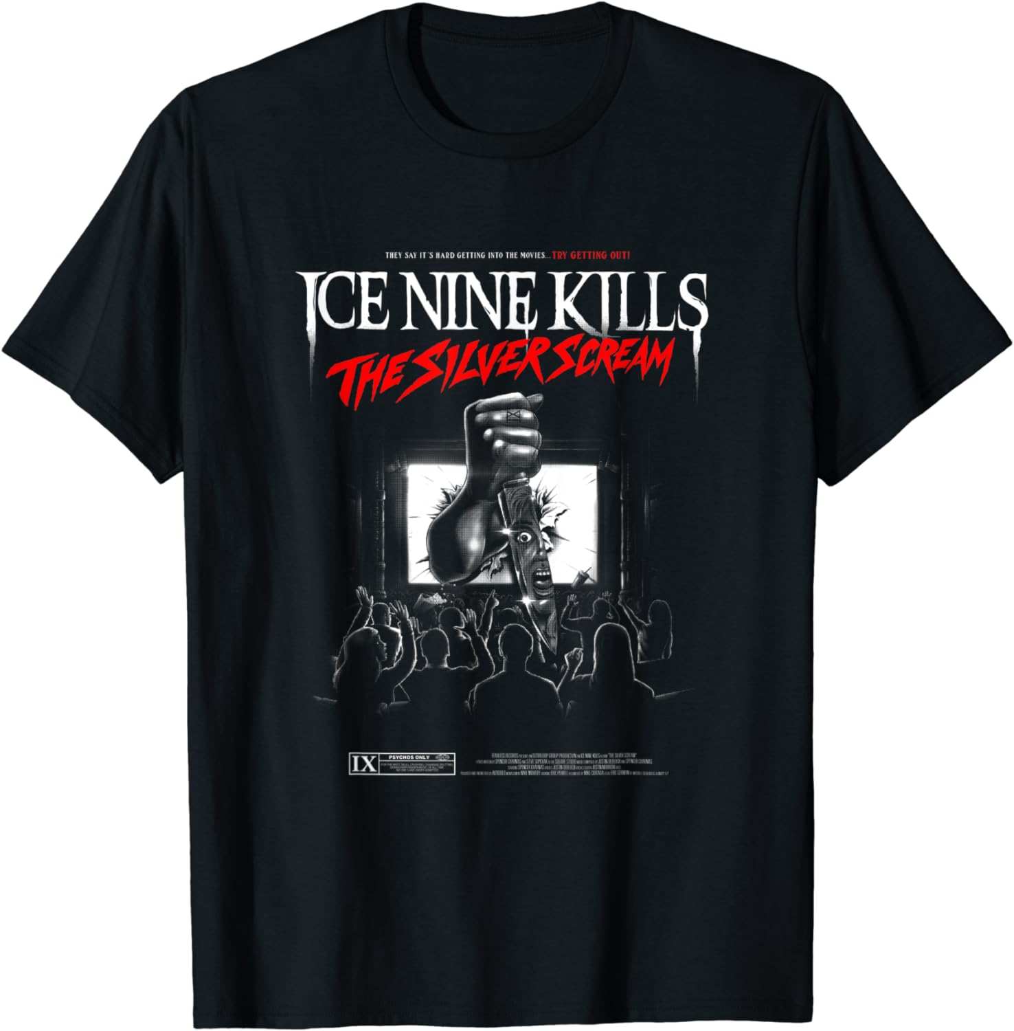 Ice Nine Kills - The Silver Scream Cover T-Shirt, Ice Nine Kills T-shirt, Ice Nine Kills T-shirts#1