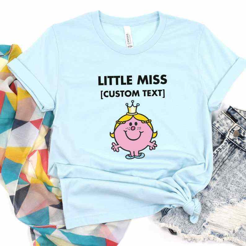 little miss personalised t shirts