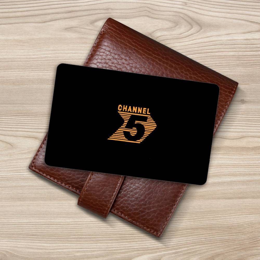 Channel 5 Wallet Insert Card NRA Conference Classic Wallet Insert Card