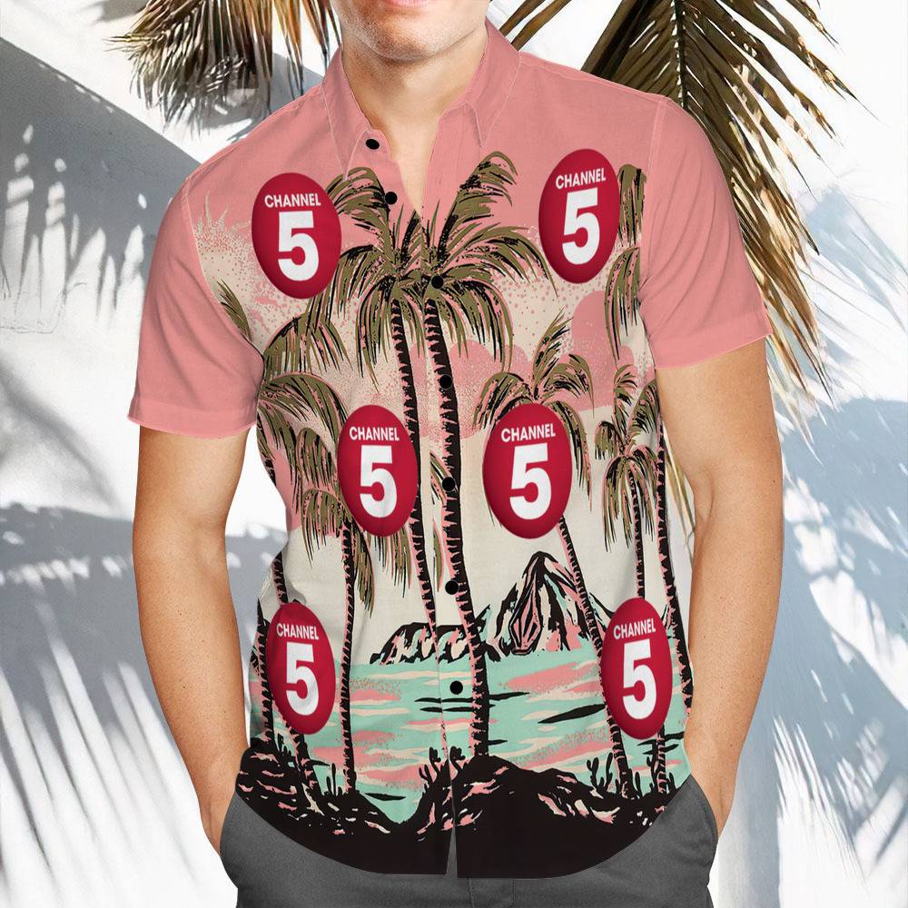 Channel 5 Hawaiian Shirt,Channel 5 Shirt
