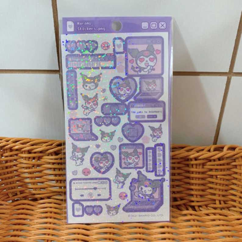 Sanrio sticker book kitty sticker book holographic