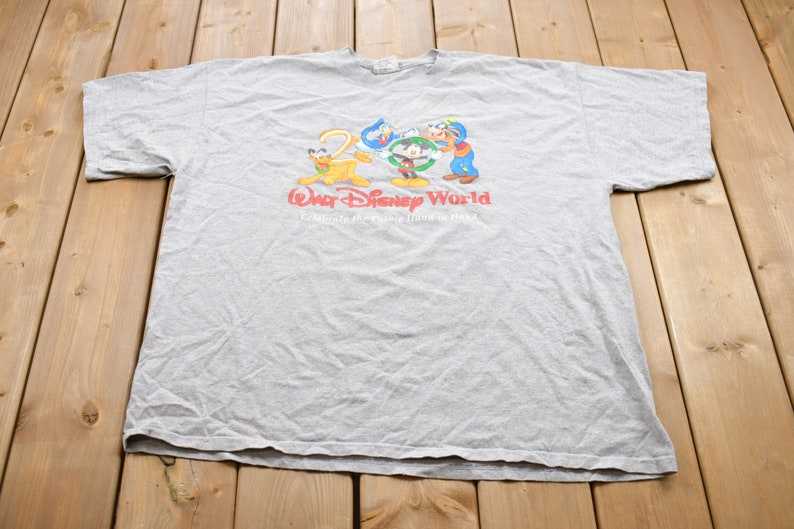 Vintage Disney T-Shirts, Vintage 2000 Walt Disney World Graphic