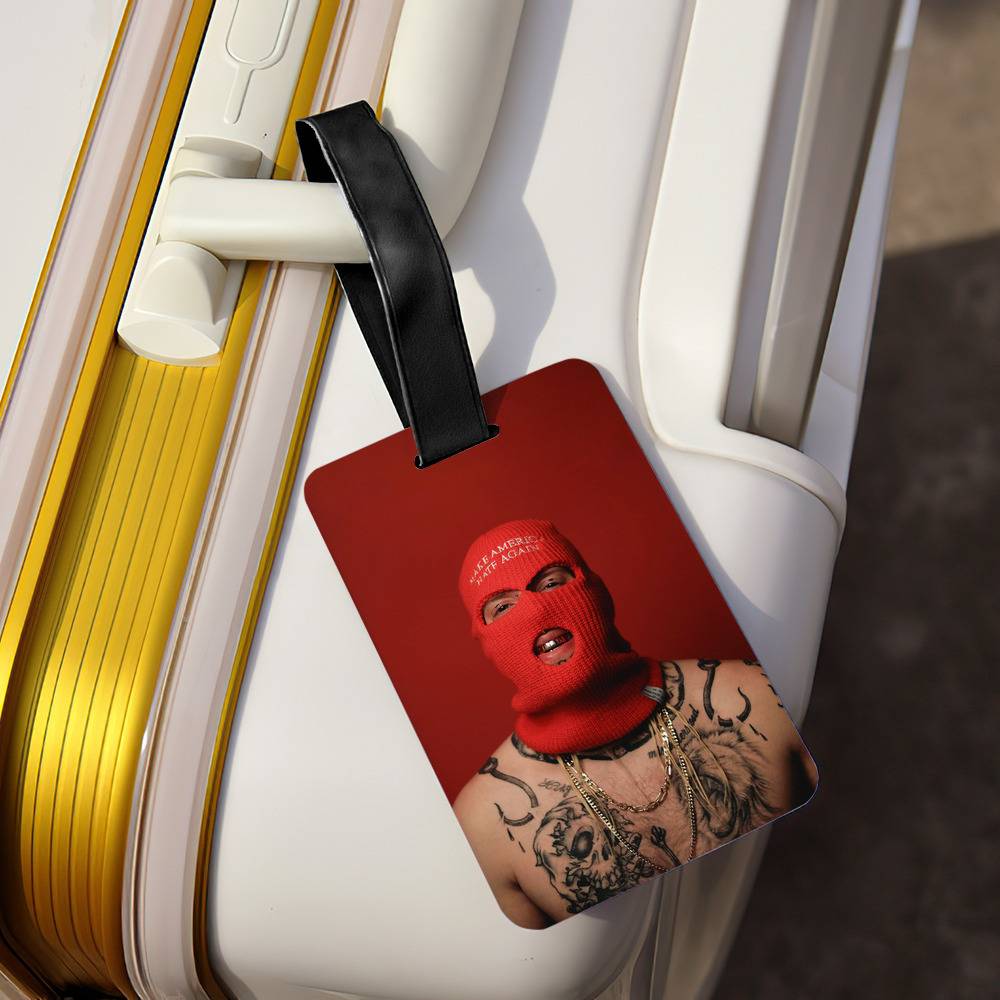 Tom Macdonald Luggage Tag Classic Celebrity Luggage Tag Everybody Hates Me by Tom Macdonald Luggage Tag