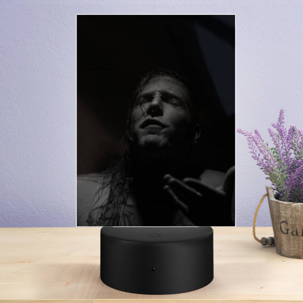 Tom Macdonald Lamp Classic Celebrity Night Light Hangman by Tom Macdonald Lamp with Plastic Base