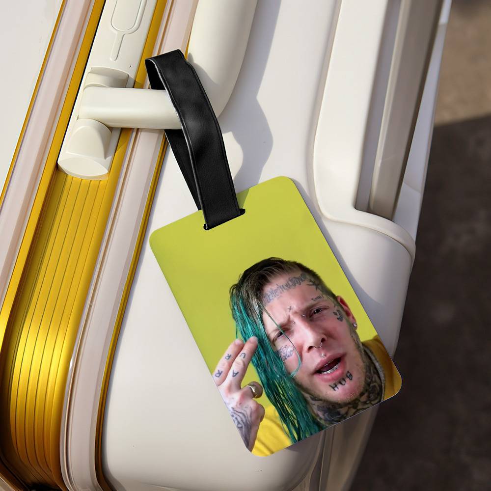 Tom Macdonald Luggage Tag Classic Celebrity Luggage Tag The System by Tom Macdonald Luggage Tag