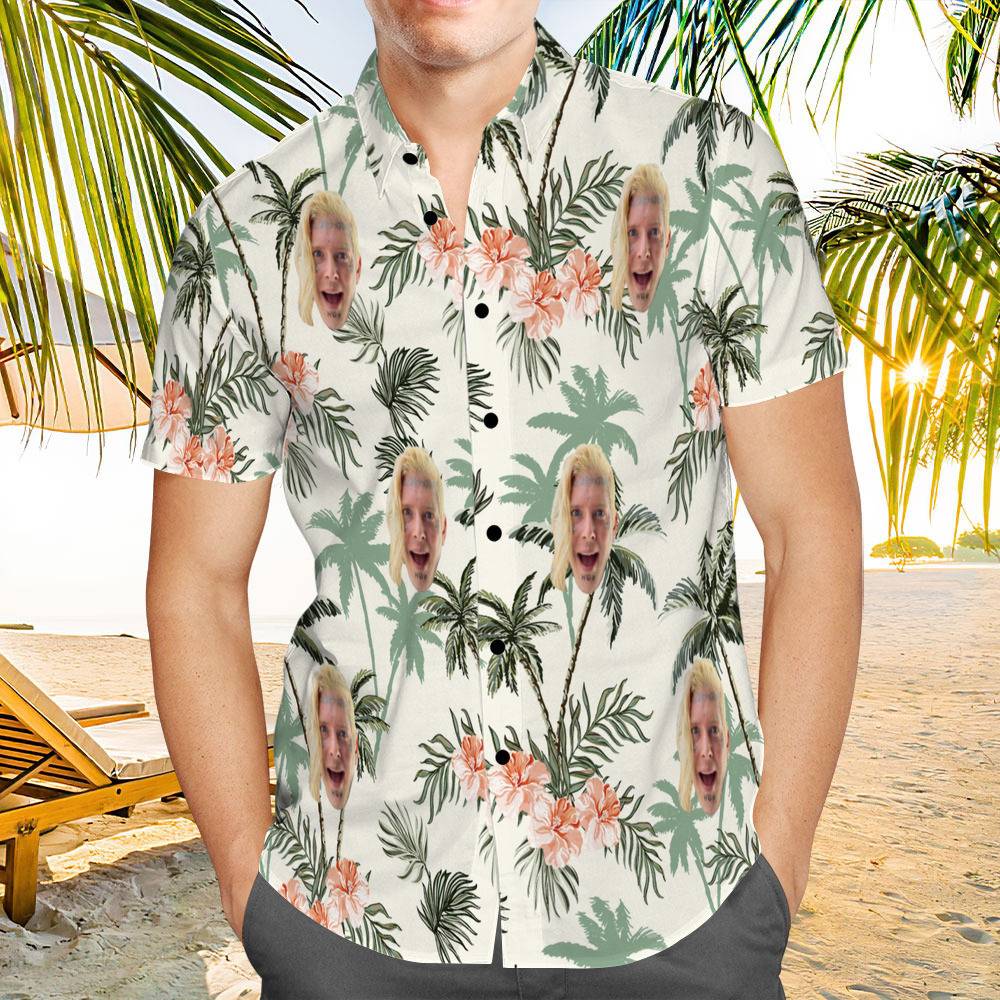 Tom Macdonald Hawaiian Shirt Custom Photo Hawaiian Shirt Vintage Print Hawaiian Shirt