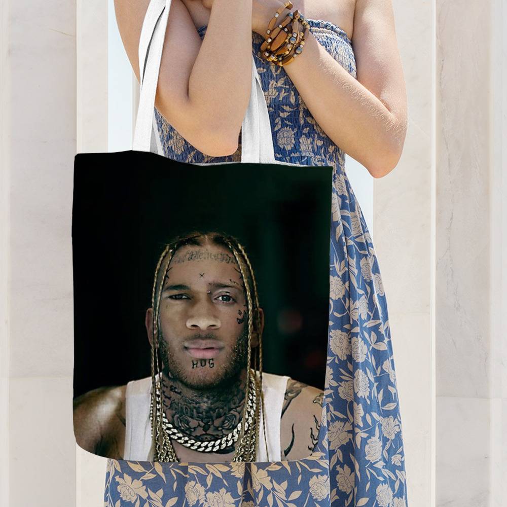 Tom Macdonald Totebag Classic Celebrity Totebag If I Was Black Totebag