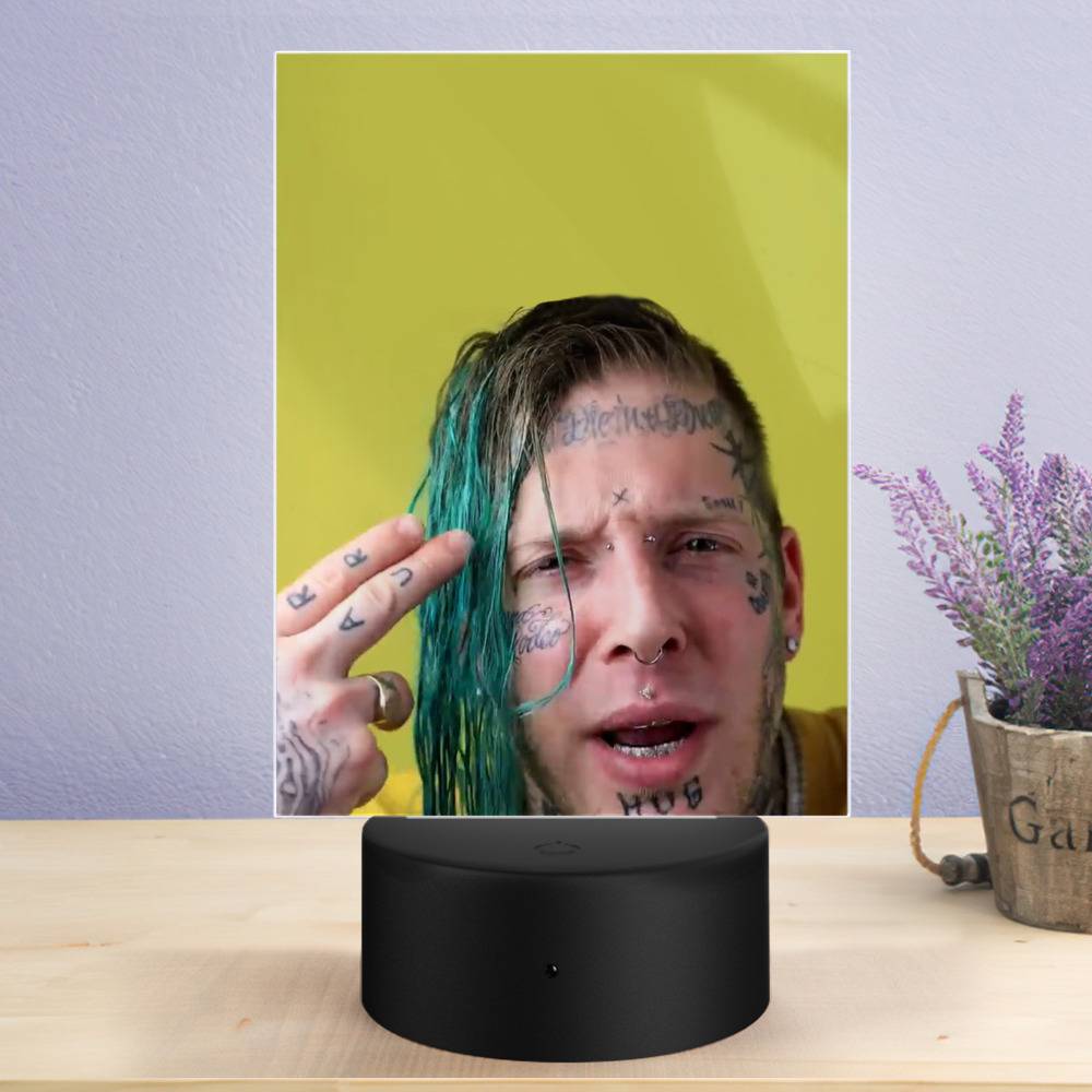 Tom Macdonald Lamp Classic Celebrity Night Light The System by Tom Macdonald Lamp with Plastic Base