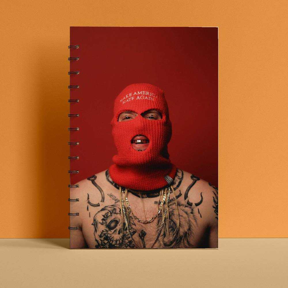 Tom Macdonald Spiral Bound Notebook Journal Diary Gift for Fans Everybody Hates Me 