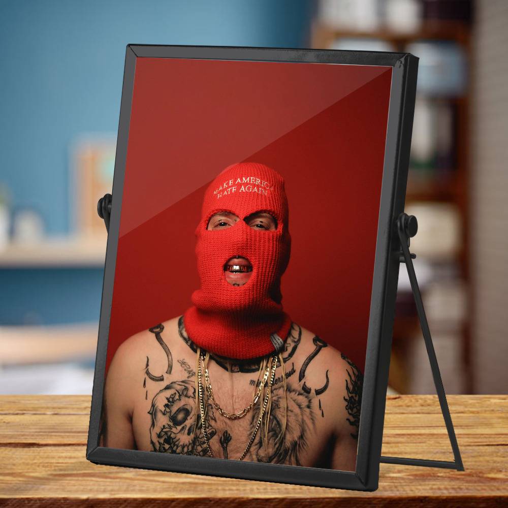 Tom Macdonald Plaque Classic Celebrity Plaque Everybody Hates Me by Tom Macdonald Plaque with Black Frame