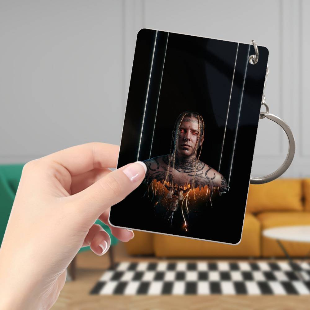 Tom Macdonald Keychain Classic Celebrity Keychain No Guts No Glory by Tom Macdonald Keychain