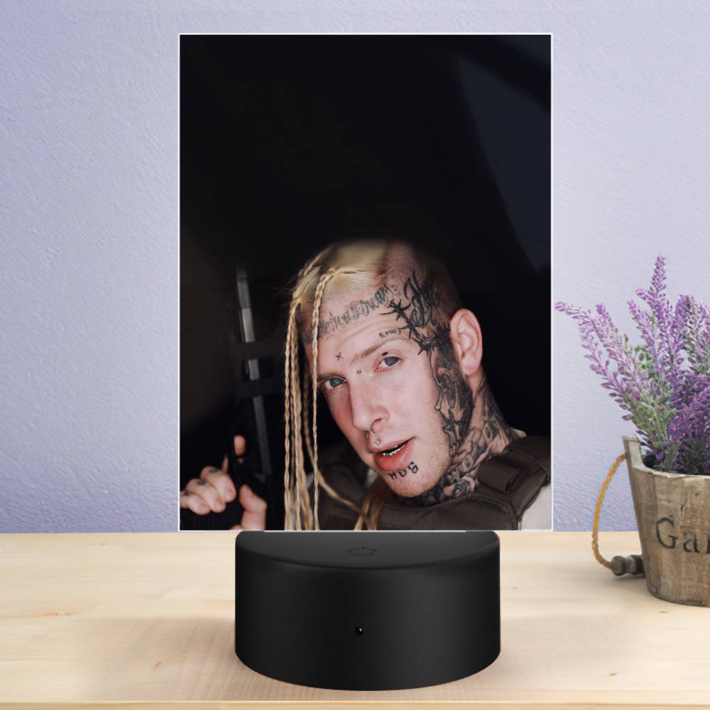 Tom Macdonald Lamp Classic Celebrity Night Light New World Order by Tom Macdonald Lamp with Plastic Base