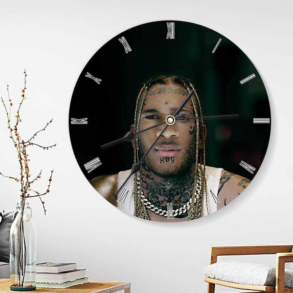 Tom Macdonald Round Wall Clock Home Decor Wall Clock Gift for Tom Macdonald Fans 