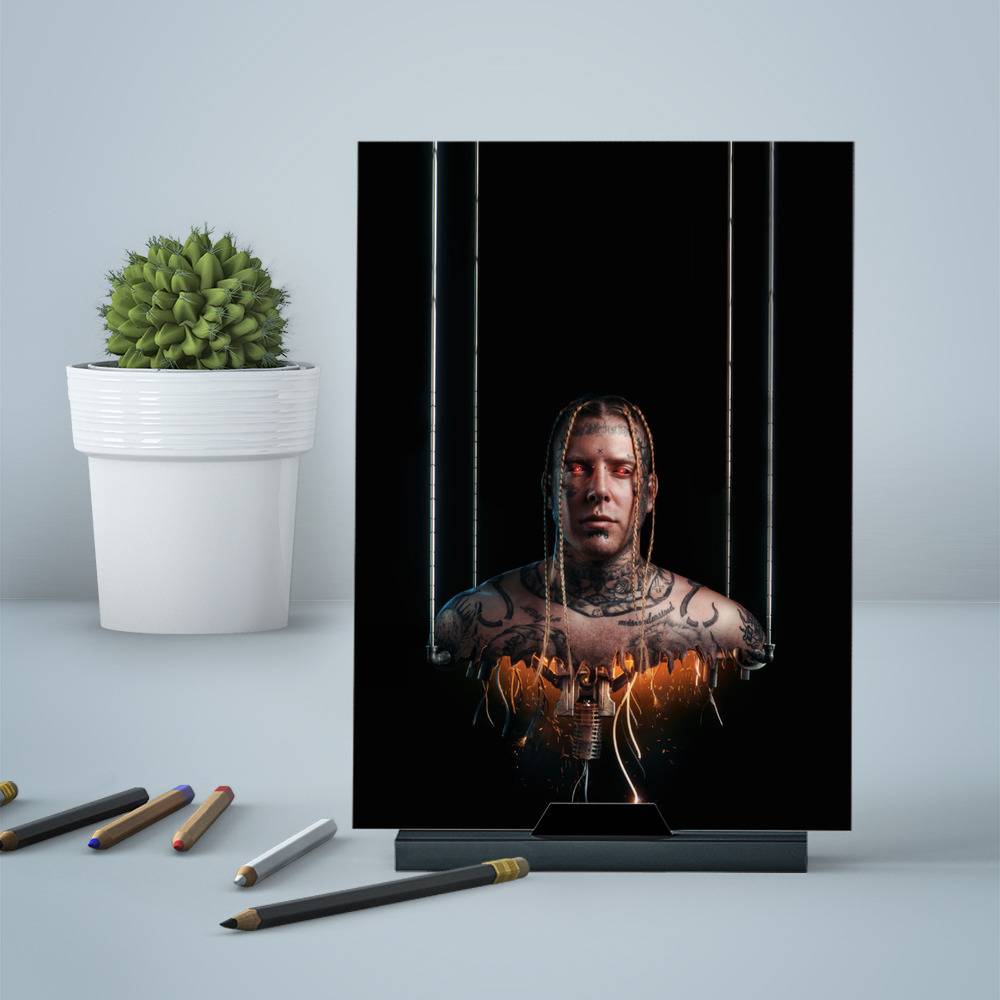 Tom Macdonald Greeting Card Classic Celebrity Greeting Card No Guts No Glory by Tom Macdonald Greeting Card