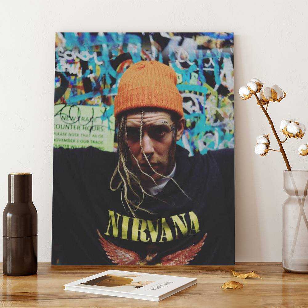 Tom Macdonald Snowflakes Canvas Classic Celebrity Canvas