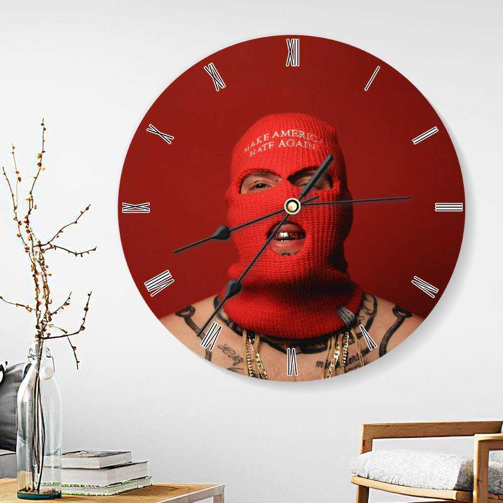 Tom Macdonald Round Wall Clock Home Decor Wall Clock Gift for Tom Macdonald Fans 