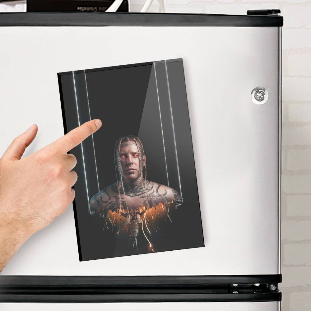 Tom Macdonald Fridge Magnet No Guts No Glory Fridge Magnet