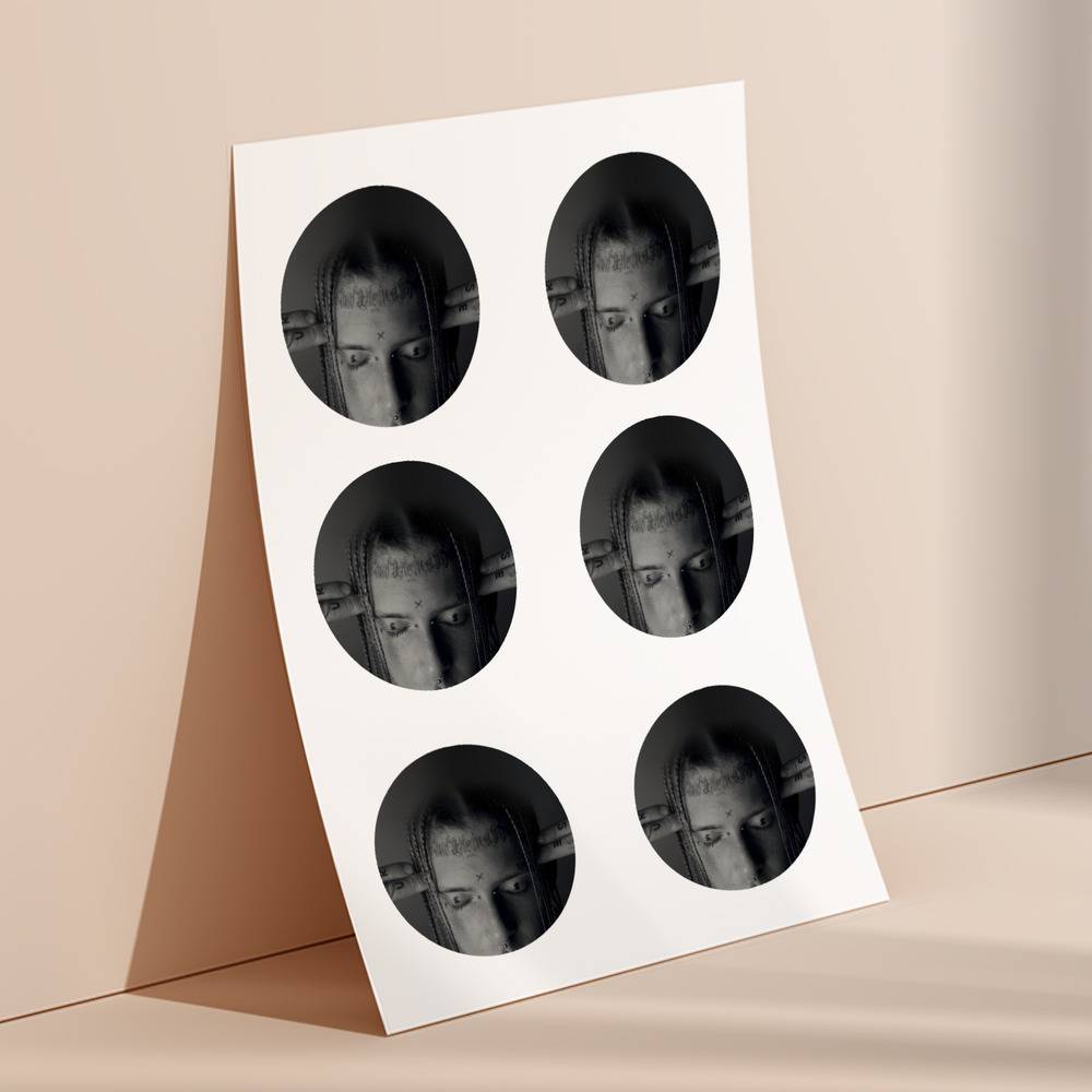 Tom Macdonald round stickers decorative stickers gift for fans Whiteboyz