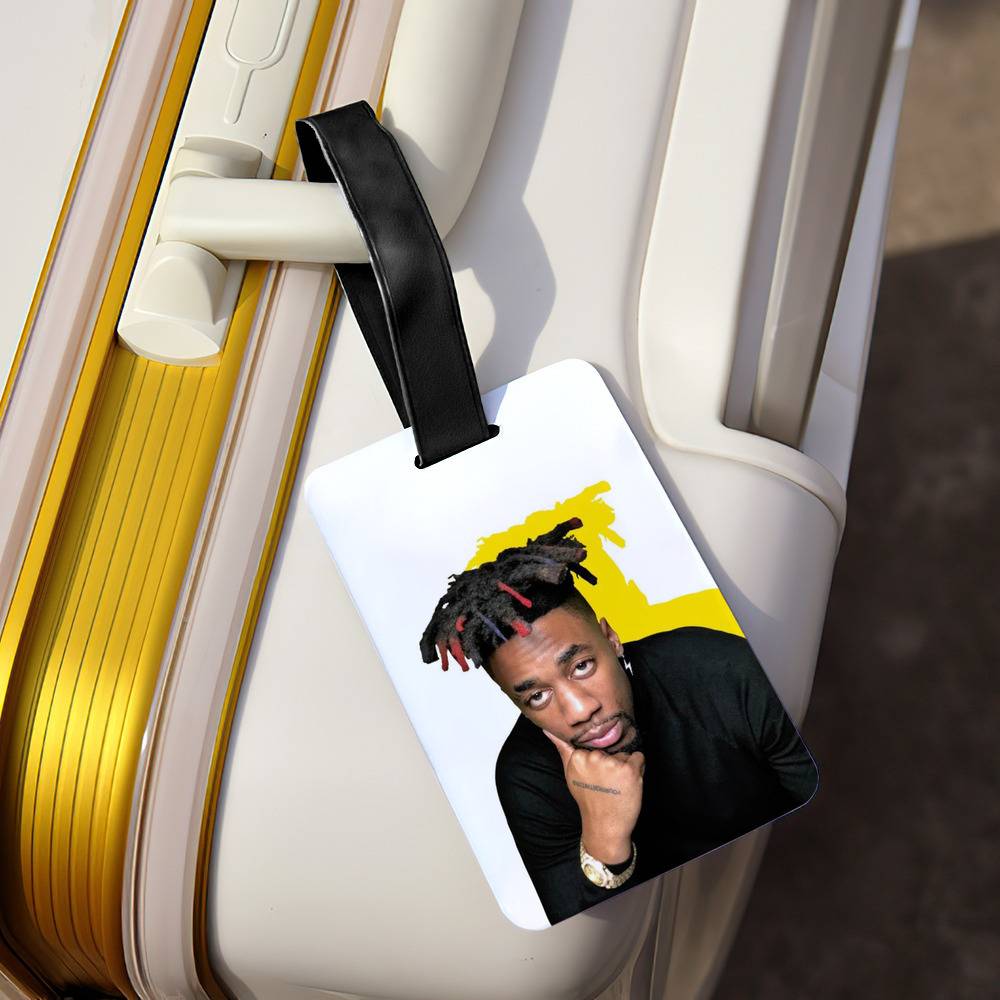 Tom Macdonald Luggage Tag Classic Celebrity Luggage Tag Blame the Rappers by Tom Macdonald Luggage Tag