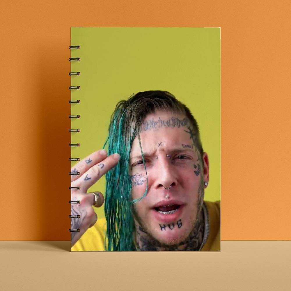 Tom Macdonald Spiral Bound Notebook Journal Diary Gift for Fans The System 