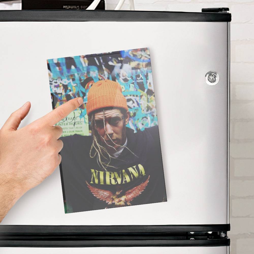 Tom Macdonald Fridge Magnet Snowflakes Fridge Magnet