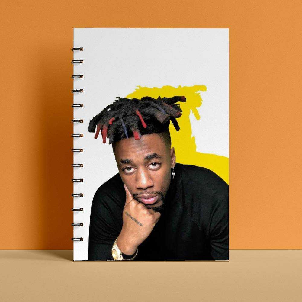 Tom Macdonald Spiral Bound Notebook Journal Diary Gift for Fans Blame the Rappers 