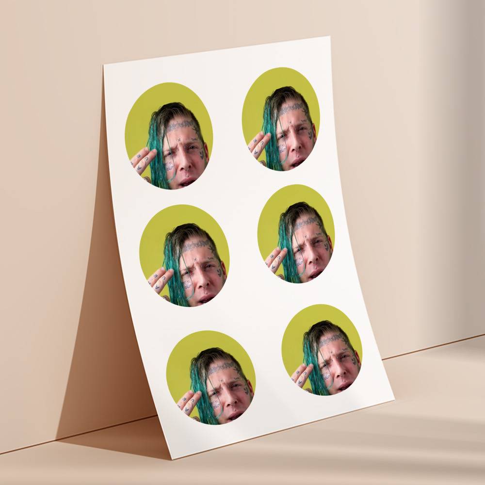 Tom Macdonald round stickers decorative stickers gift for fans The System
