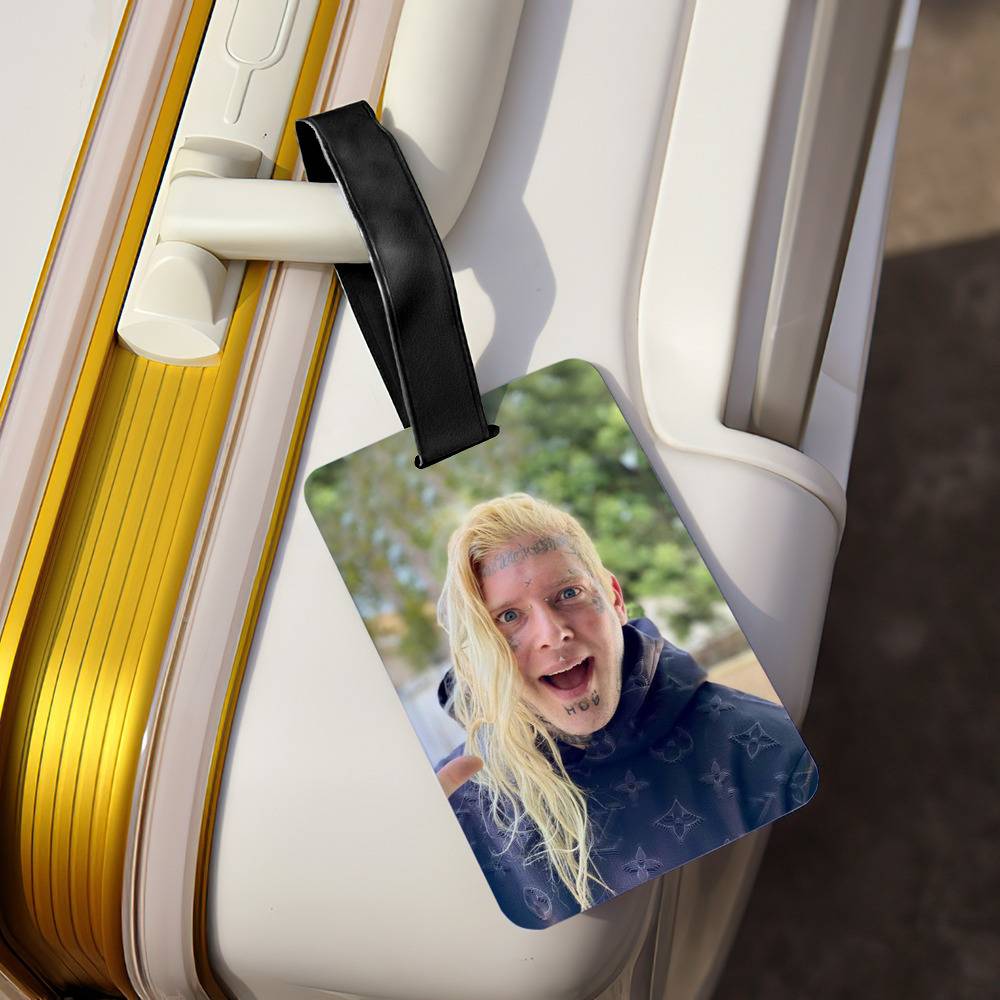 Tom Macdonald Luggage Tag Classic Celebrity Luggage Tag In God We Trust by Tom Macdonald Luggage Tag