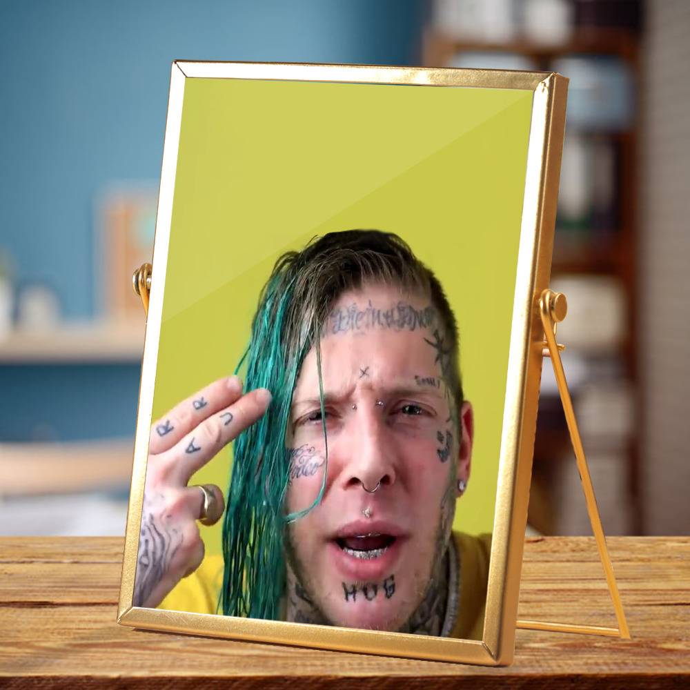 Tom Macdonald Plaque Classic Celebrity Plaque The System by Tom Macdonald Plaque with Golden Frame