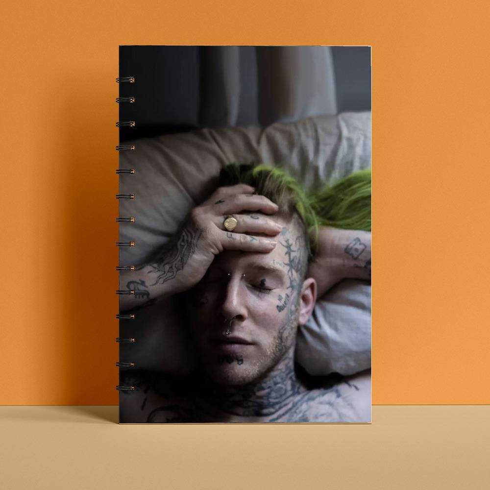 Tom Macdonald Spiral Bound Notebook Journal Diary Gift for Fans I Can't Sleep 