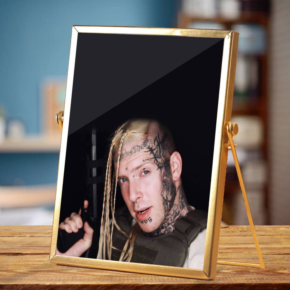 Tom Macdonald Plaque Classic Celebrity Plaque New World Order by Tom Macdonald Plaque with Golden Frame