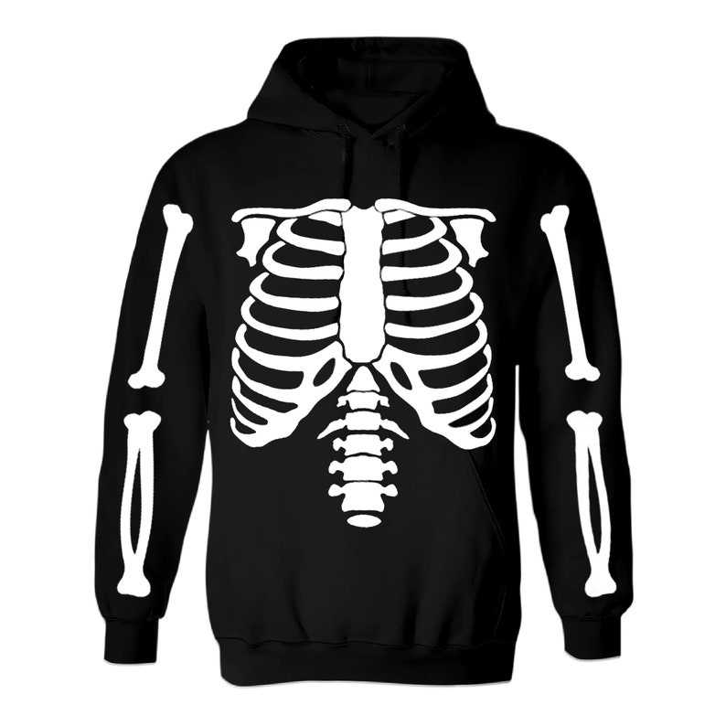 Skeleton costume online hoodie