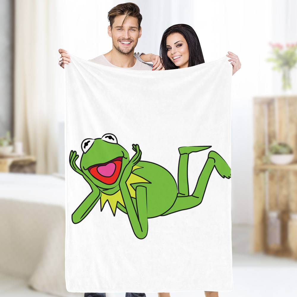 JXNUO Frog Gifts, Frog Gifts For Women/Men Throw Blanket, Frog